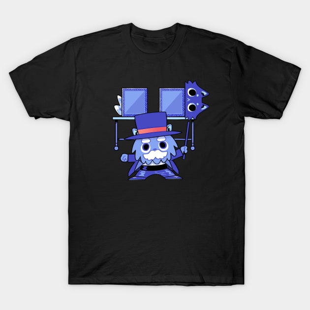 Cat Magician T-Shirt by TEBA